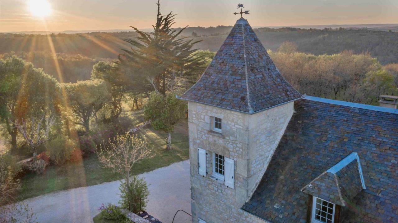 Domaine La Garenne Acomodação com café da manhã Reilhaguet Exterior foto