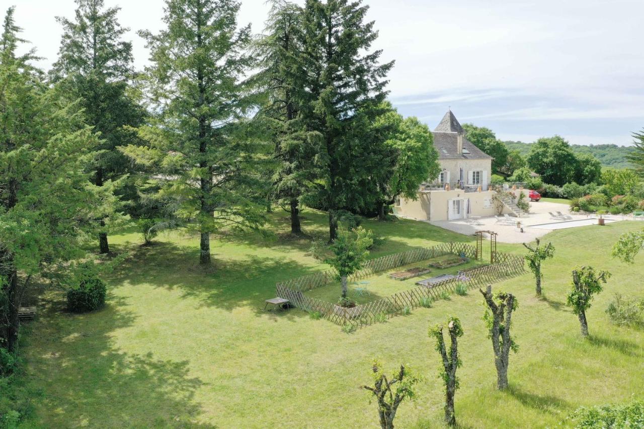 Domaine La Garenne Acomodação com café da manhã Reilhaguet Exterior foto