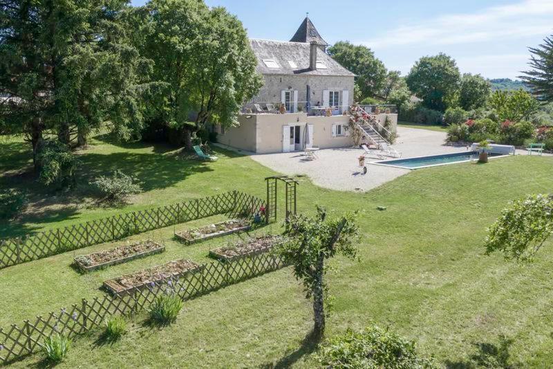 Domaine La Garenne Acomodação com café da manhã Reilhaguet Exterior foto