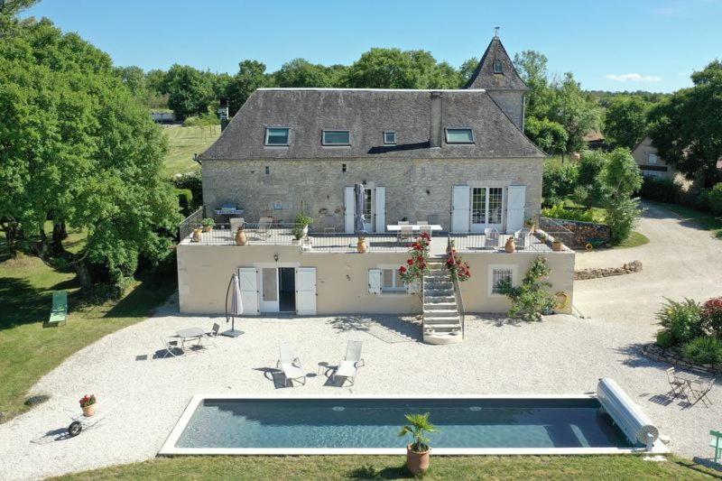 Domaine La Garenne Acomodação com café da manhã Reilhaguet Exterior foto