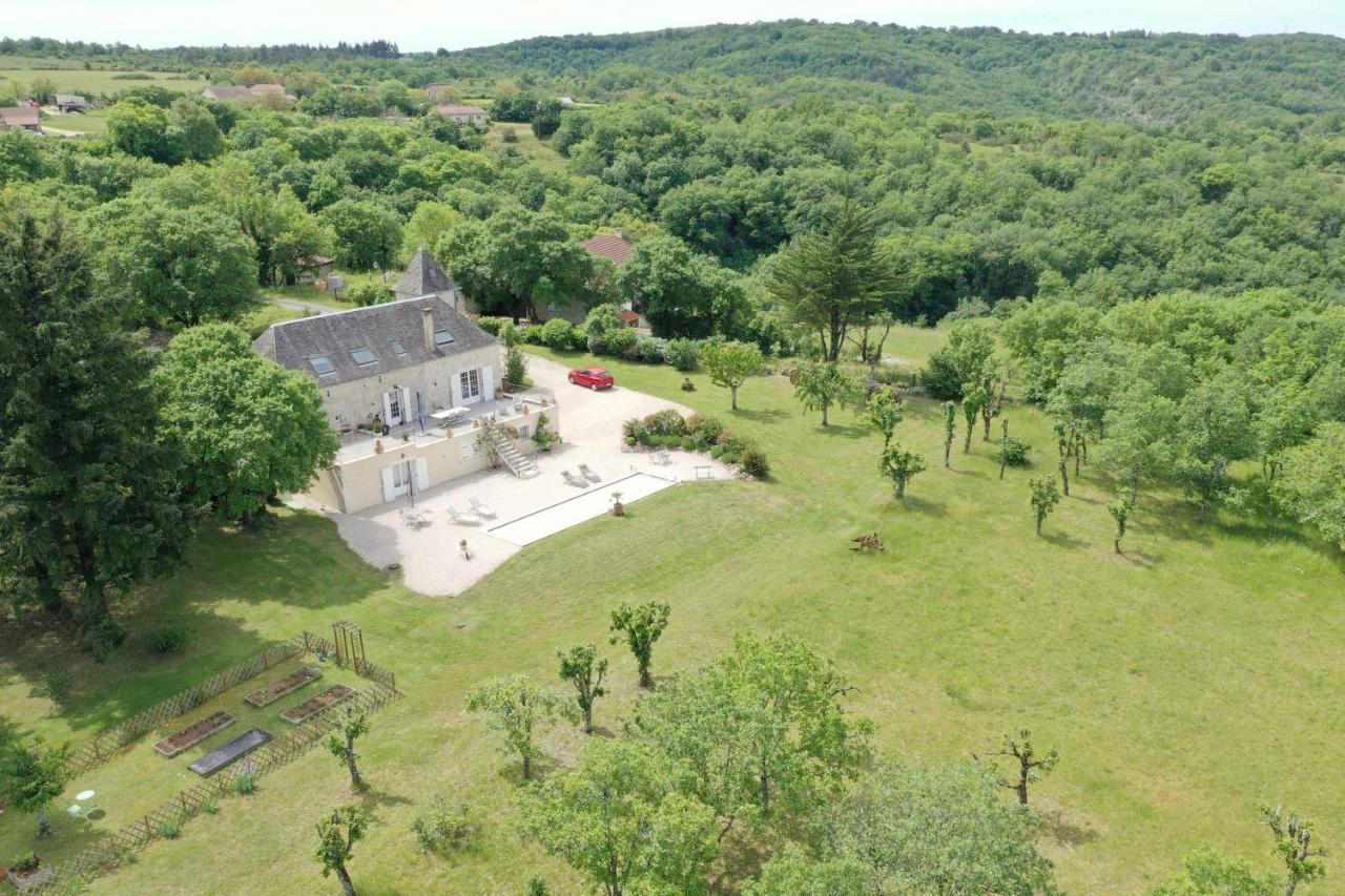 Domaine La Garenne Acomodação com café da manhã Reilhaguet Exterior foto