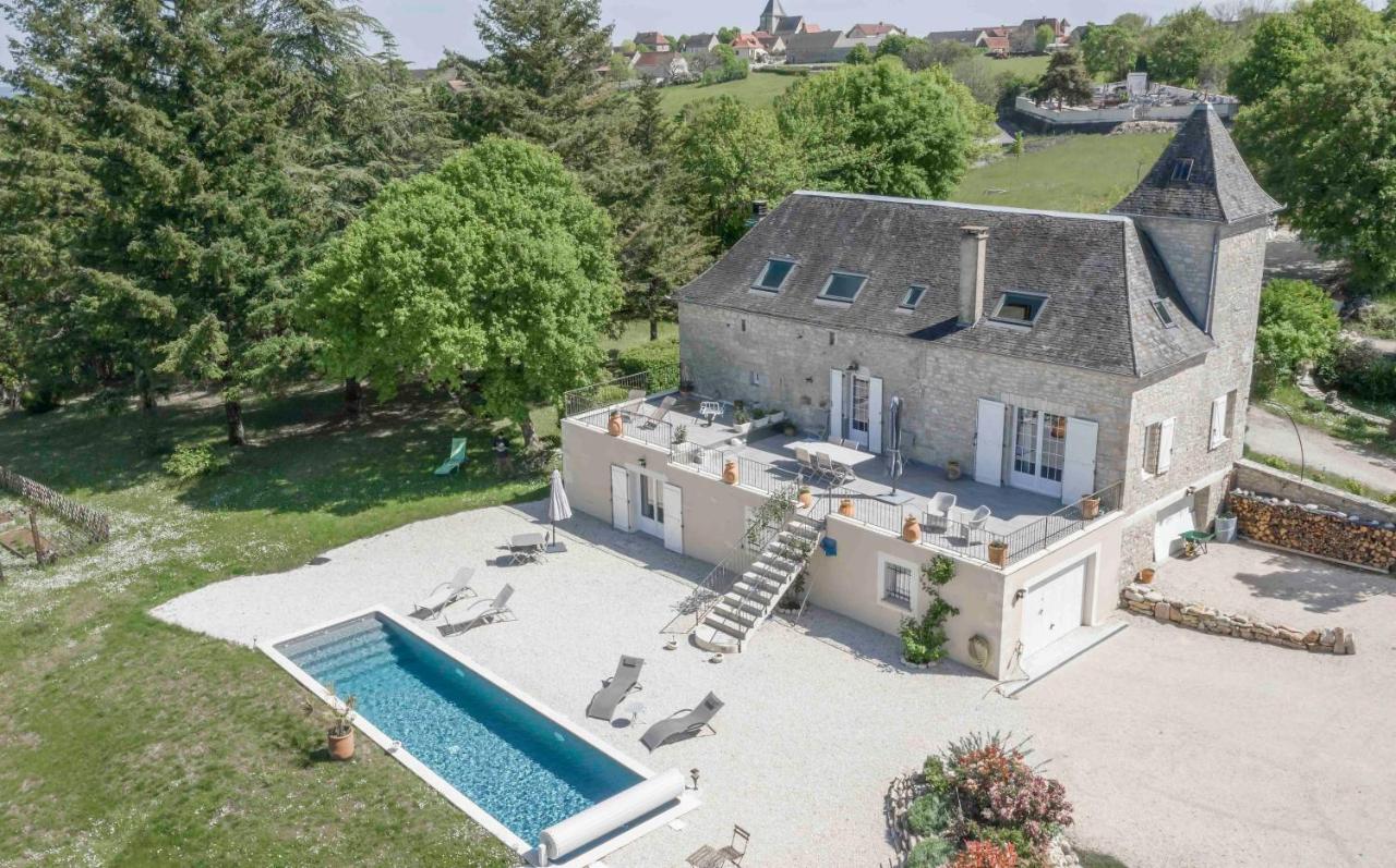 Domaine La Garenne Acomodação com café da manhã Reilhaguet Exterior foto