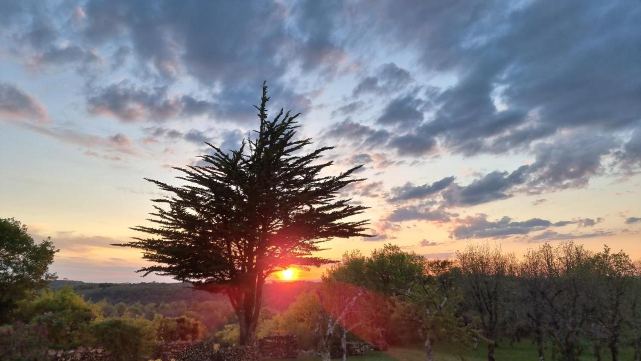 Domaine La Garenne Acomodação com café da manhã Reilhaguet Exterior foto